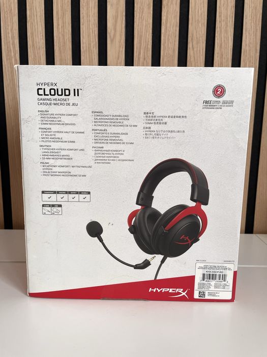 Headset HyperX Cloud II