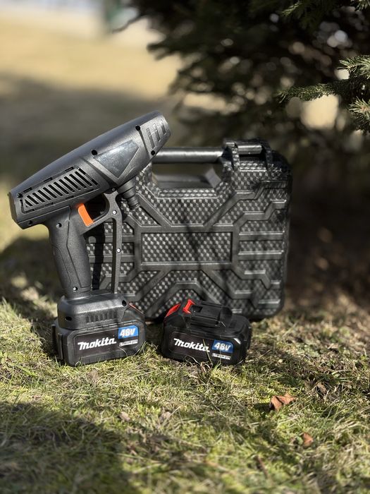 Авто мийка Makita високого тиску автономна акумуляторна на 2 батареї