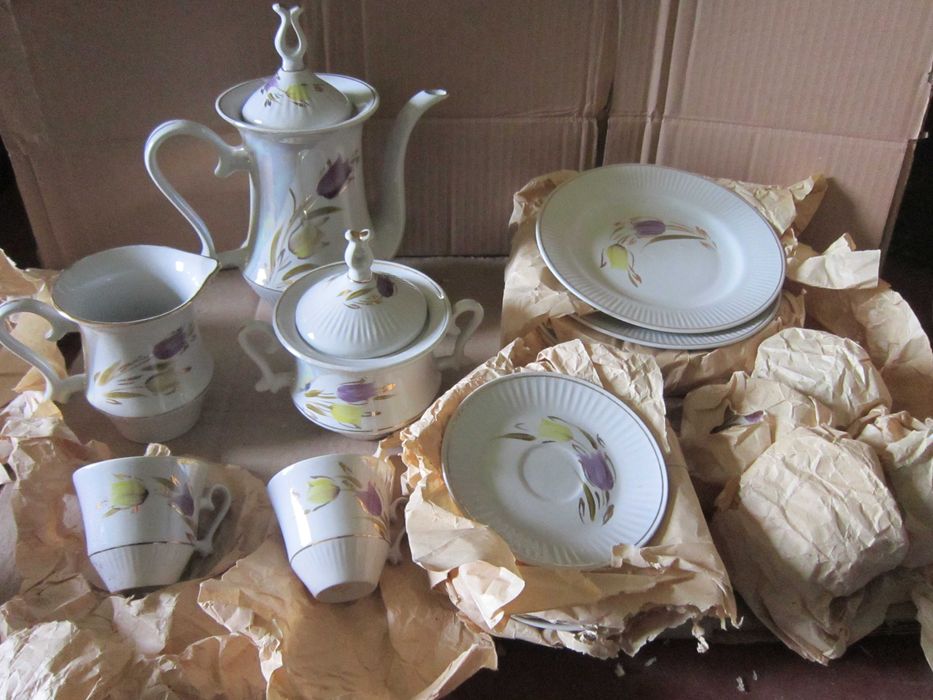 Кофейный сервиз ссср 21 предмет Барановка