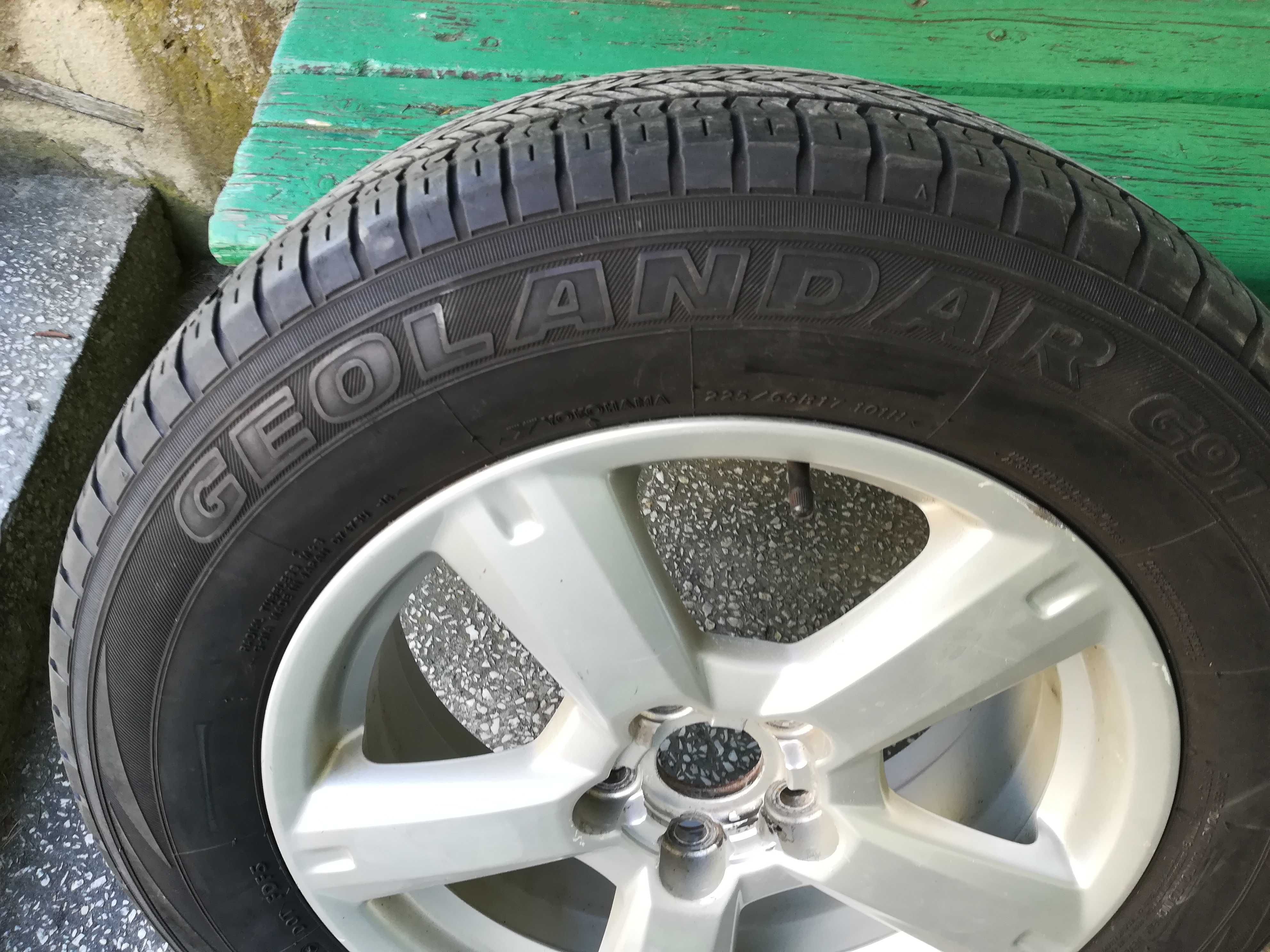 Opona i felga Yokohama Geolandar 225/65R17 Toyota Rav4 Garwolin • OLX.pl