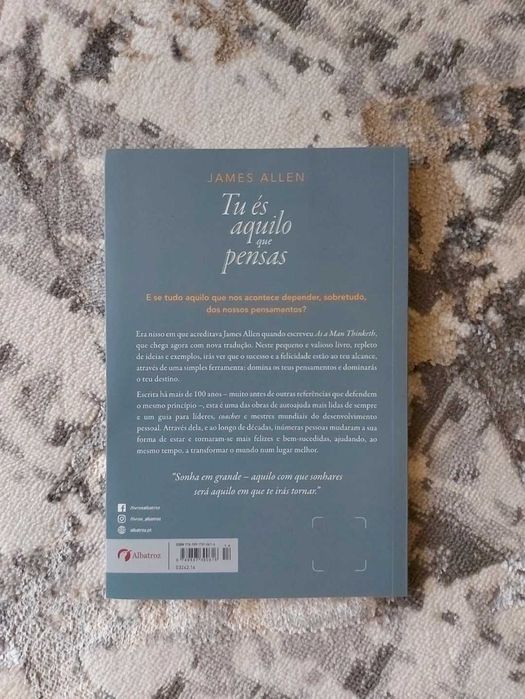 Livro Tu és aquilo que pensas