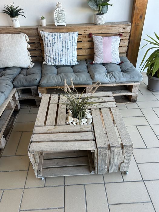 Conjunto de Jardim - Paletes