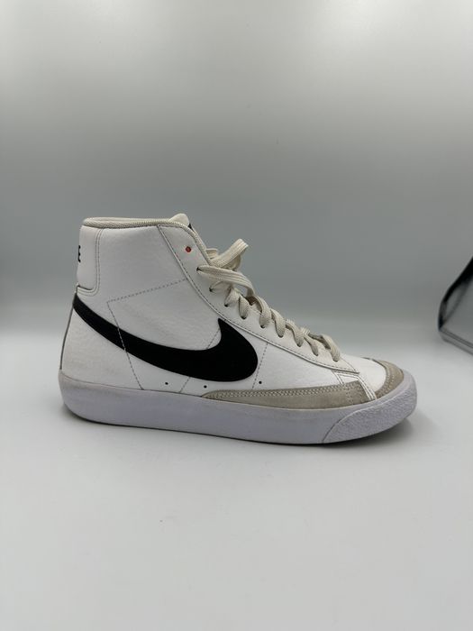 Sneakersy trampki skórzane wysokie Nike Blazer Mid 38,5