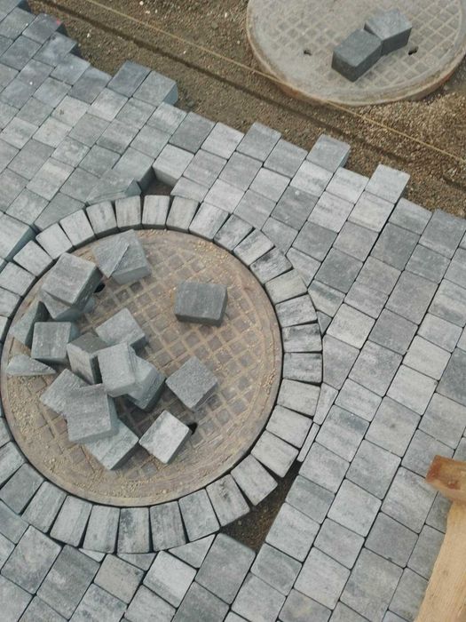 Usługi brukarskie, prace ziemne