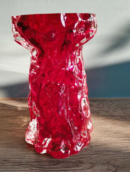 Wazon Ingrid Glass czerwień, ice- Kurt Wokan
