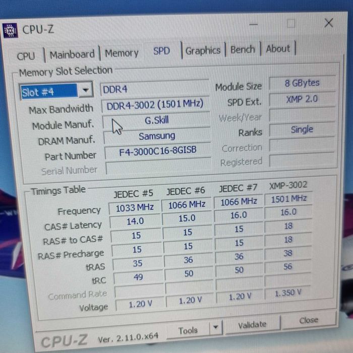 Оперативна пам'ять G.Skill Aegis DDR4 3000 16GB (2x8)