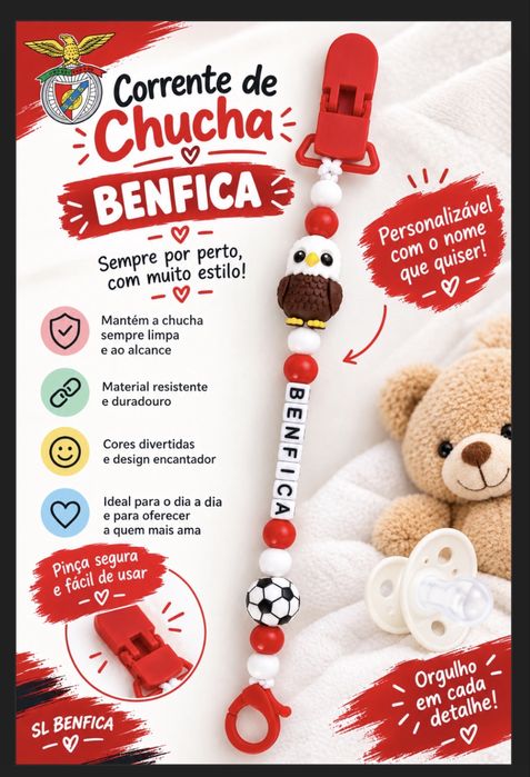Correntes de chucha personalizadas.