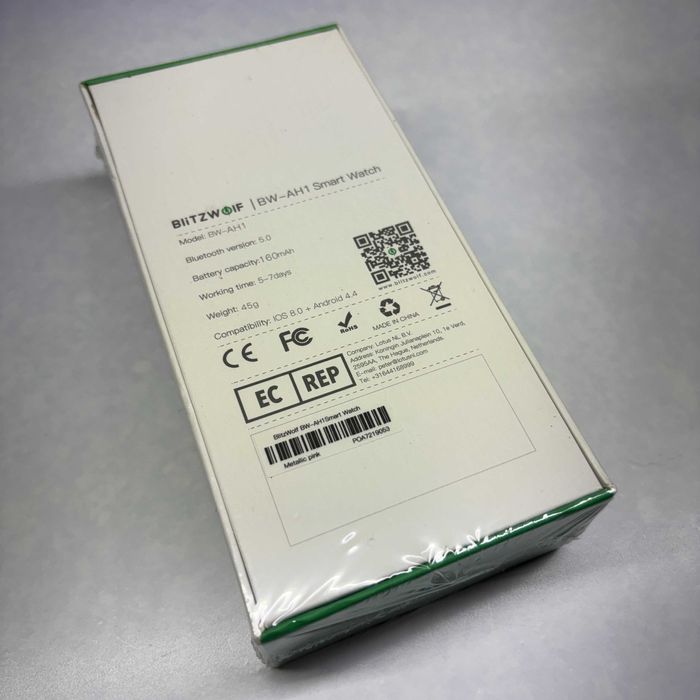 Smartwatch Rosa Blitzwolf bw ah1 NOVO embalado