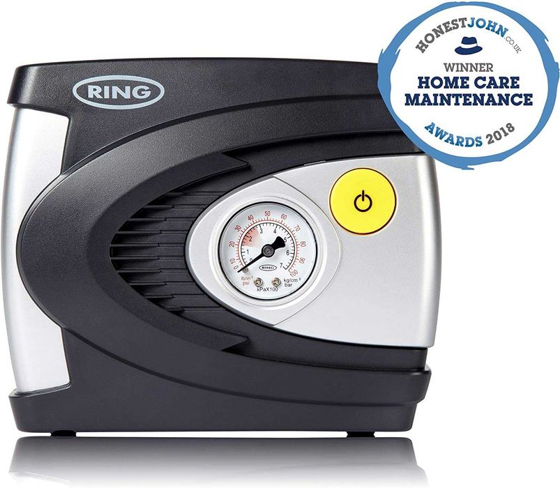 Compressor de ar portátil  carro / bicicleta -12v luz LED