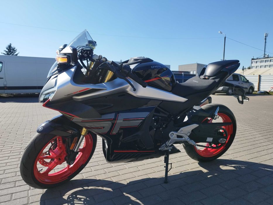 Motocykl A2 CF moto 450 SR 50 KM sport MATMAR Ełk