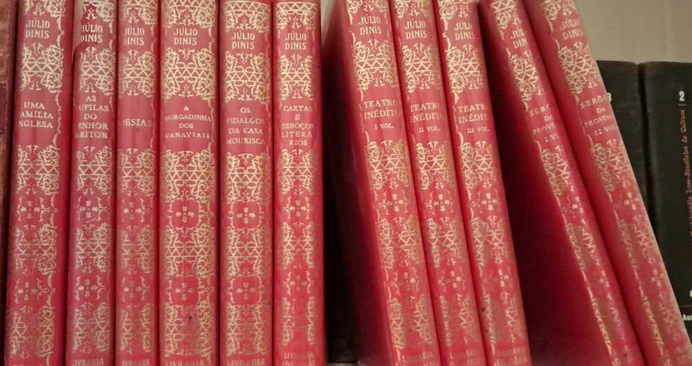 Colecção de livros antigos do Julio Denis