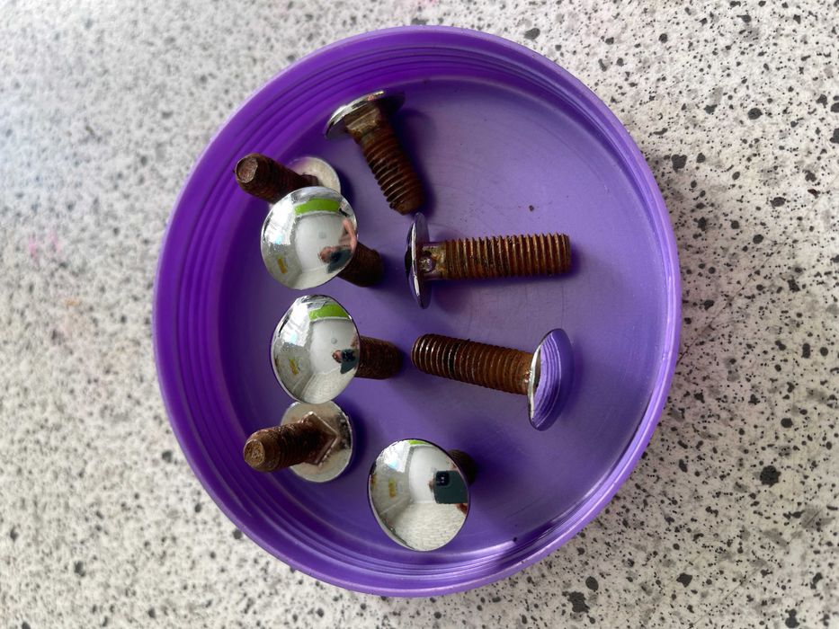 хром болты бампер ваз 2107 новые