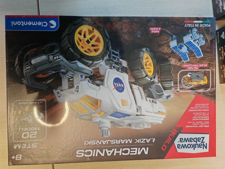 Clementoni laboratorium mechaniki - łazik marsjański