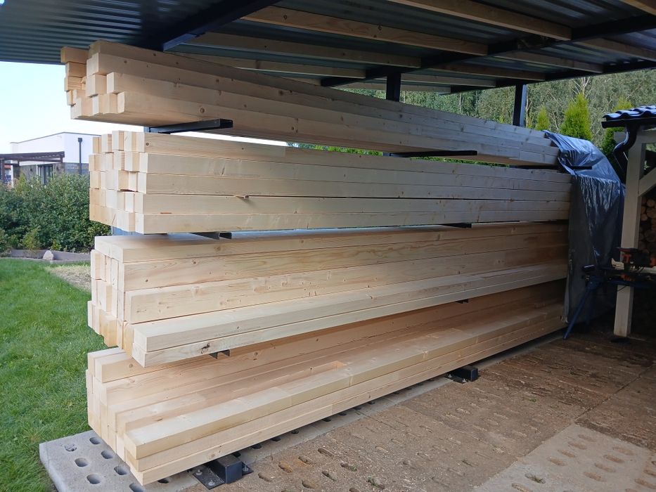 Kantówki, drewno konstrukcyjne KVH, C24