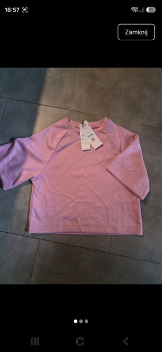Chop top bluzka z wiskozy