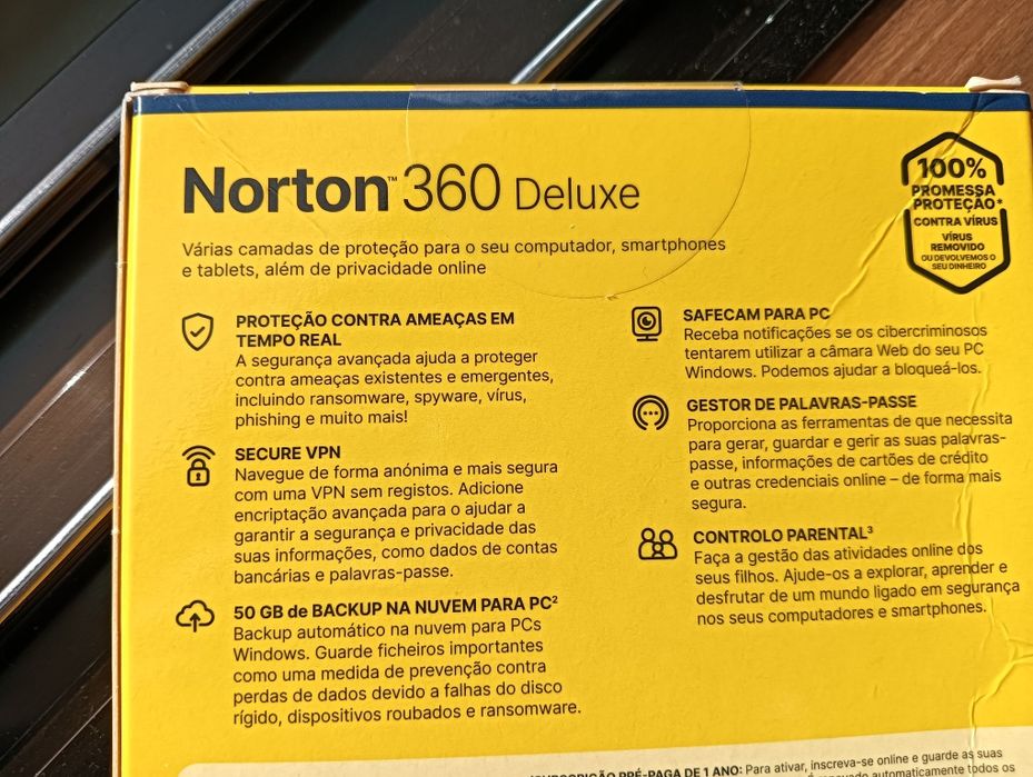 Norton 360 Deluxe 5 dispositivos