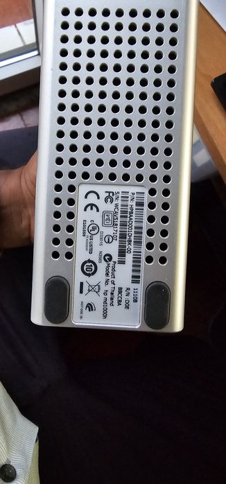 Caixa Disco Externo HP para disco 3.5 (oferta disco 1 TB)