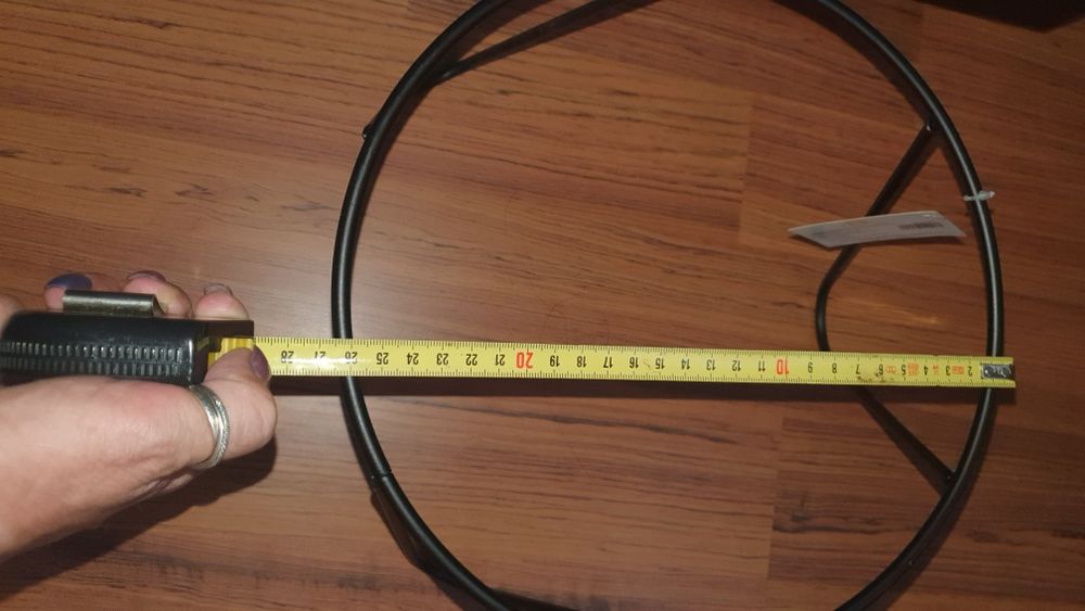 Conjunto de 3 suportes em ferro preto para vasos