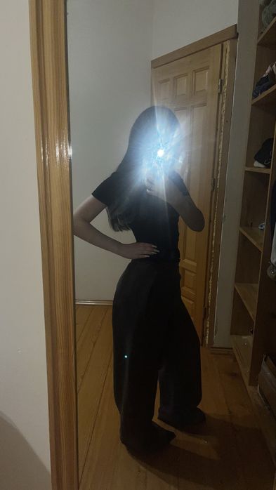 Коричниві штани Zara