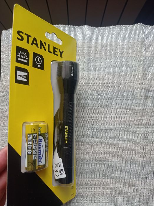 Latarka LED Stanley 150 lm , aluminiowa