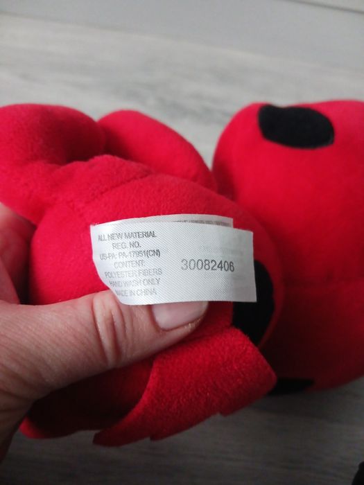 Maskotka biedronka Tikki Kwami Miraculous/ 25 cm