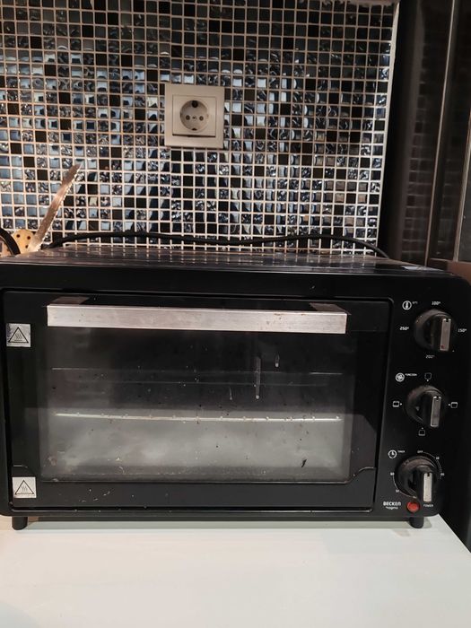 Mini-Forno com dois tabuleiros