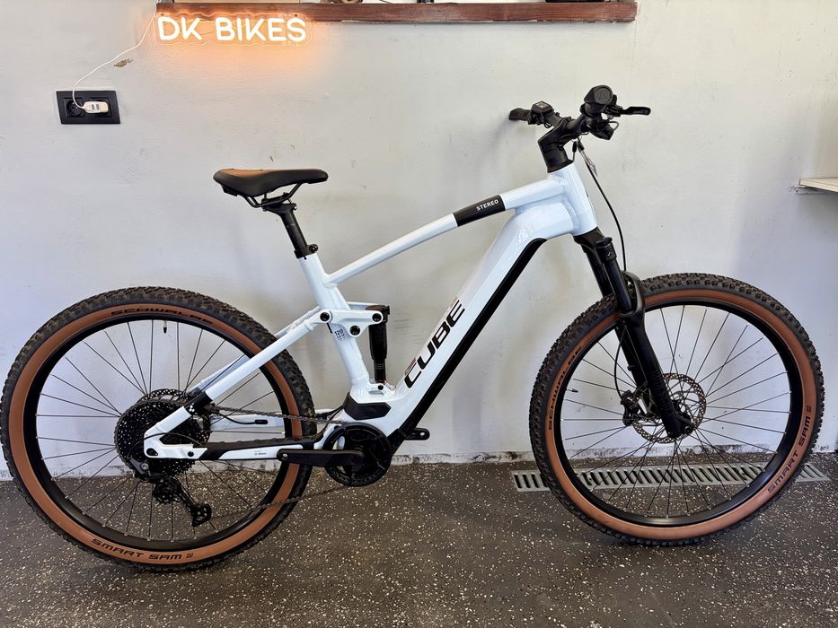 Rower elektryczny CUBE Stereo Hybrid 120 Pro/Rock Shox/Shimano/Bosch/506km!