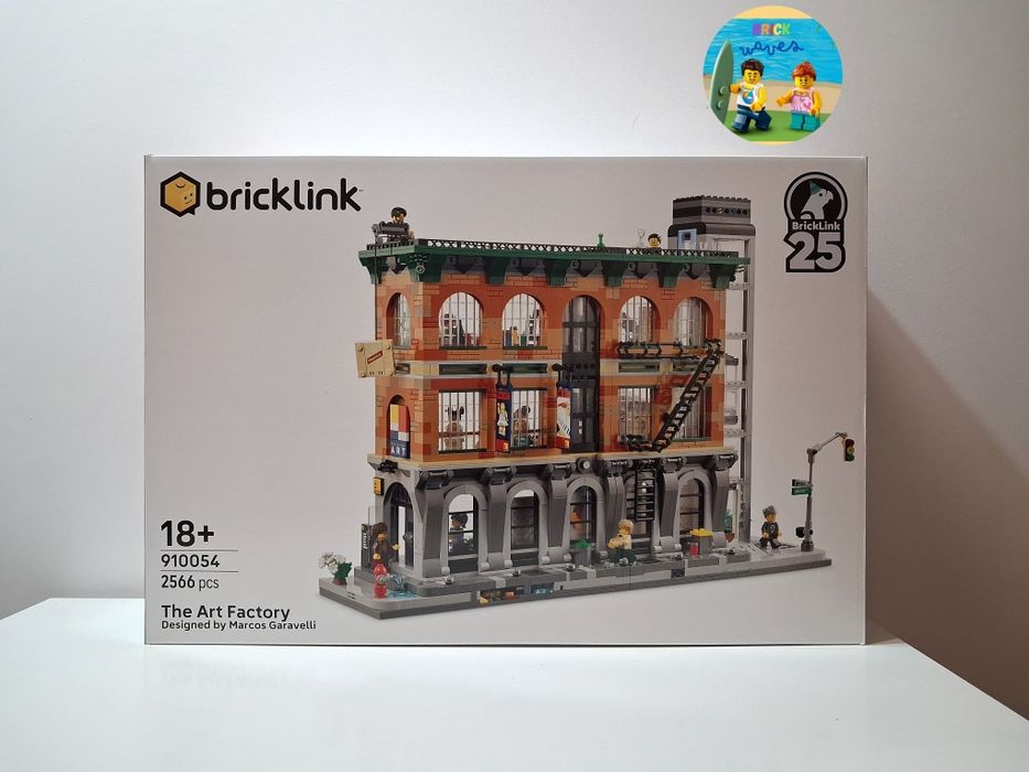 ENVIO GRATIS-LEGO 910054 The Art Factory (BrickLink Designer Series #6)
