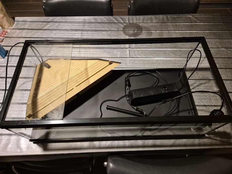 Aquário para tartarugas