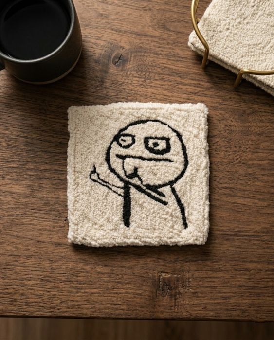 Porta-copos F*uck Handmade