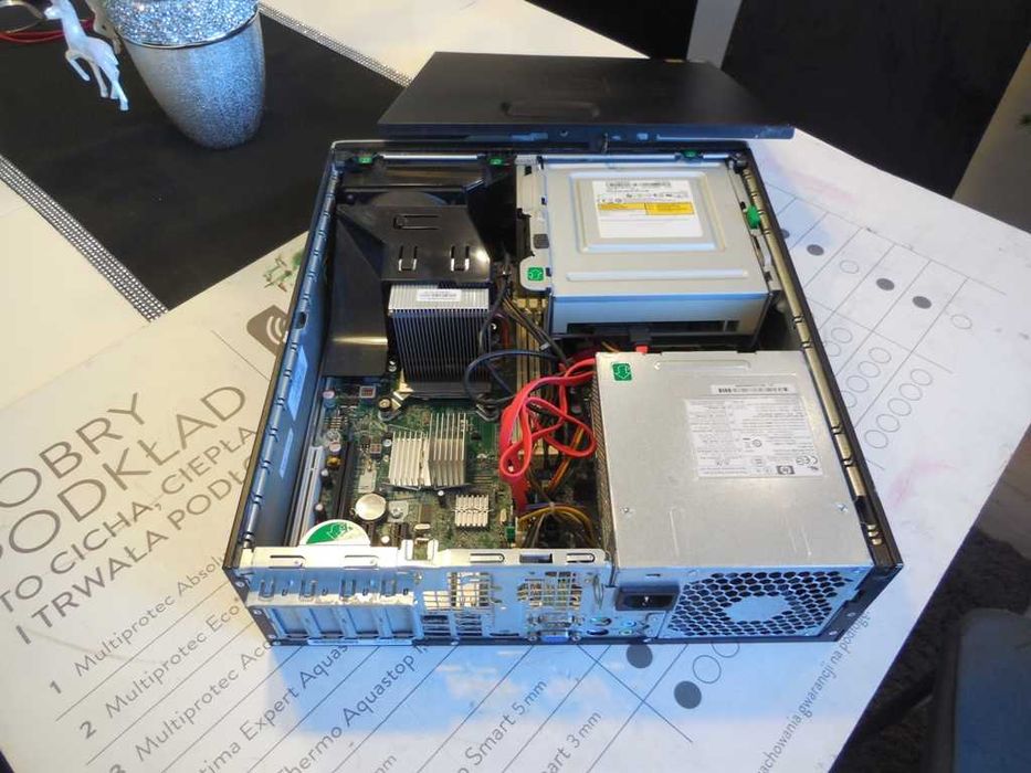 PC HP compaq 6005 Pro SFF Athlon II X2 B28 3.4 GHz DDR3 4GB HDD 80GB