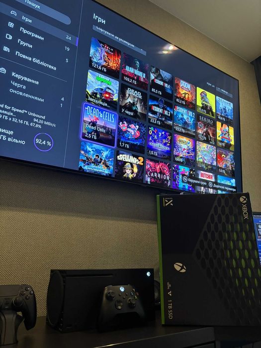 Ігрова приставка Microsoft XBOX Series X - 1tb - 50+ games
