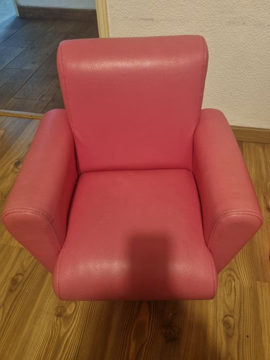 Sofá criança rosa