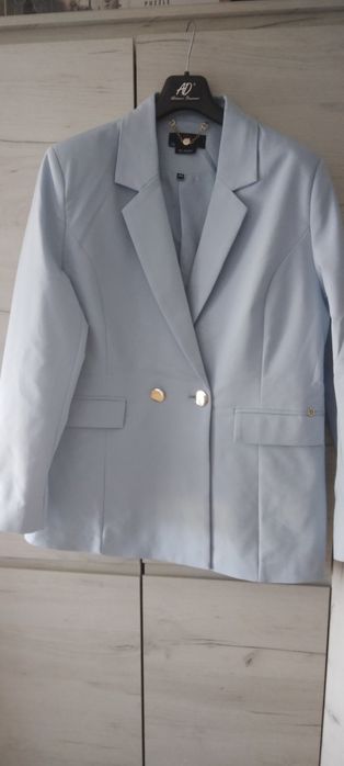 Żakiet damski błękitny