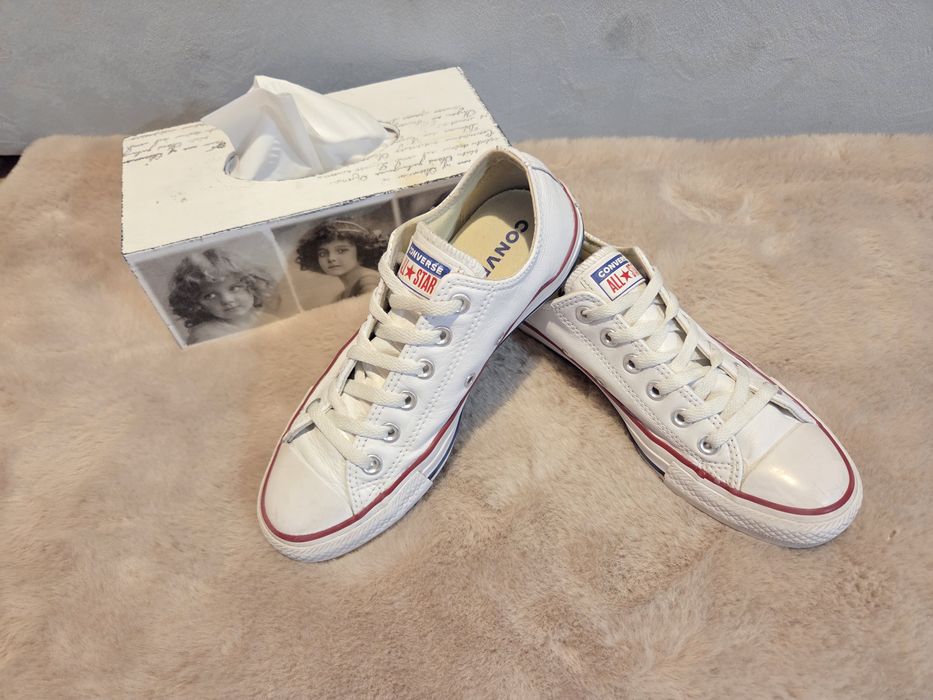 Sneakersy skóra Converse r.37