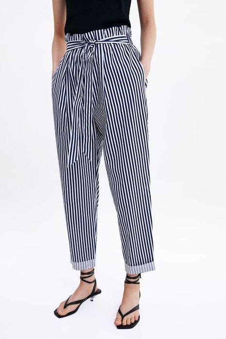 Брюки в смужку  Zara
