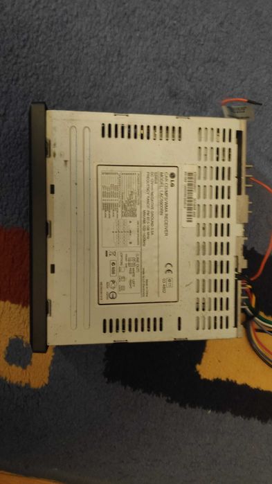 Tył radia LG LAC5900RN, sprawny