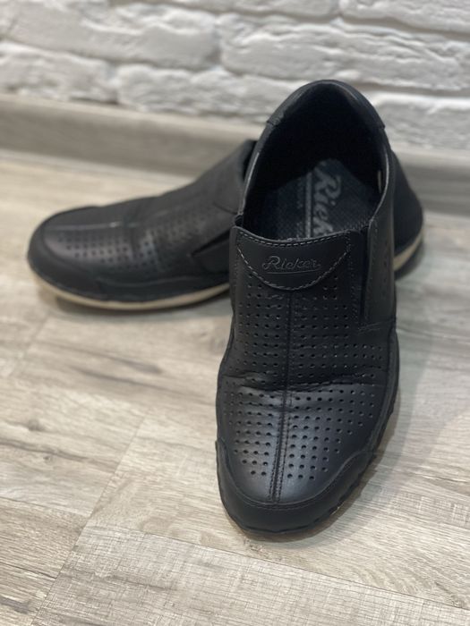 Шкіряні мокасини Rieker