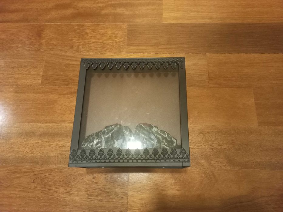 Sztuczny kominek do pokoju na biurko