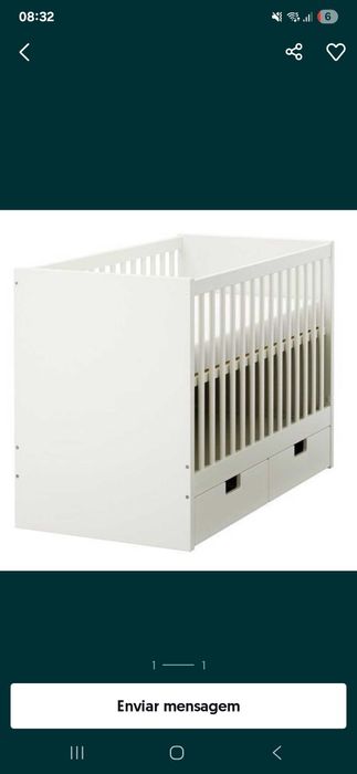 Berço/ Cama de criança ikea stuva