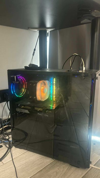 Komputer i5-10400F, ASUS Radeon RX 6600 Dual, 16 GB RAM, led