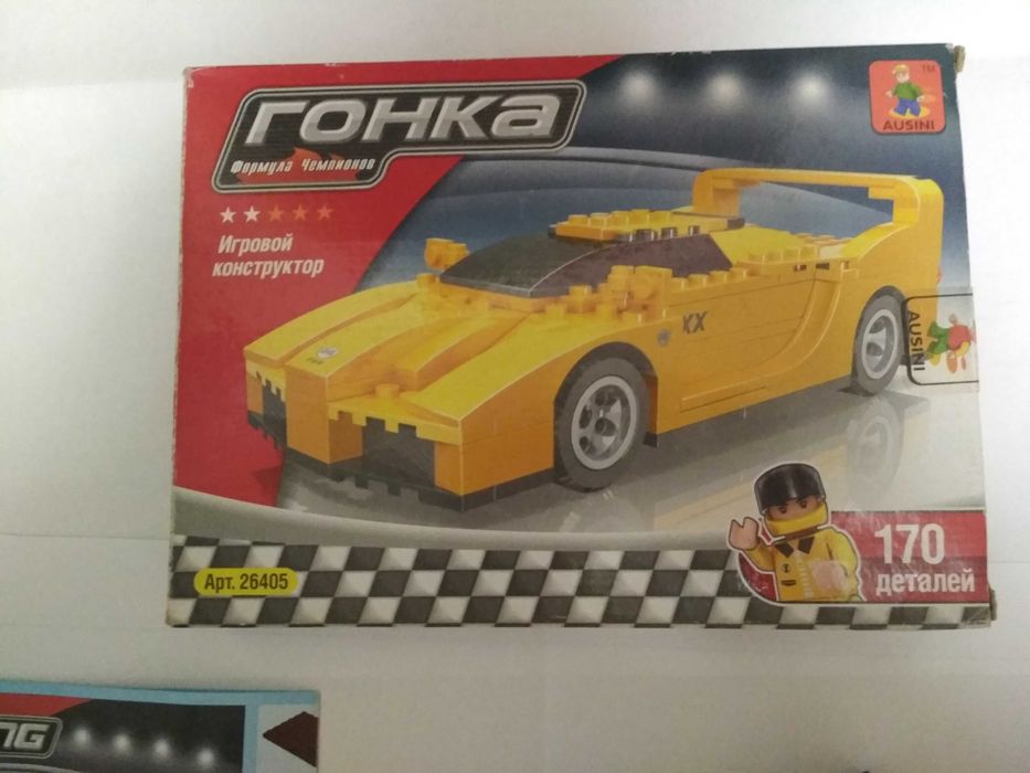 Конструктор "Гонка" 170 деталей