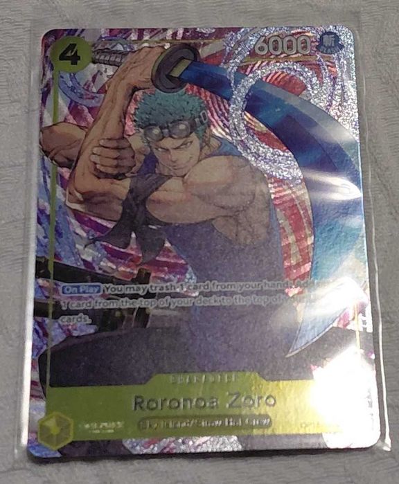 carta one piece tcg roronoa zoro op15-113 AA v.2