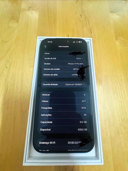 Iphone 17 pro max 512gb