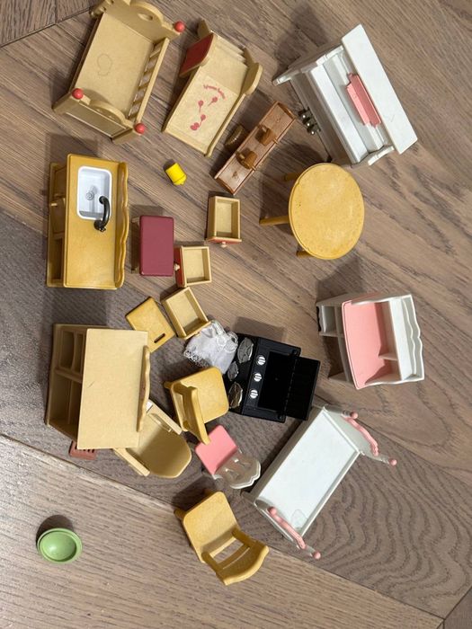 Набор sylvanian families дом с мебелью