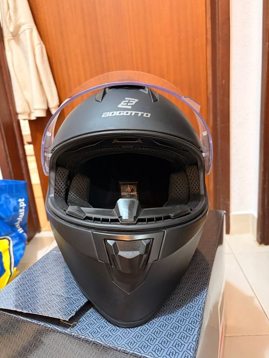 Capacete de mota
