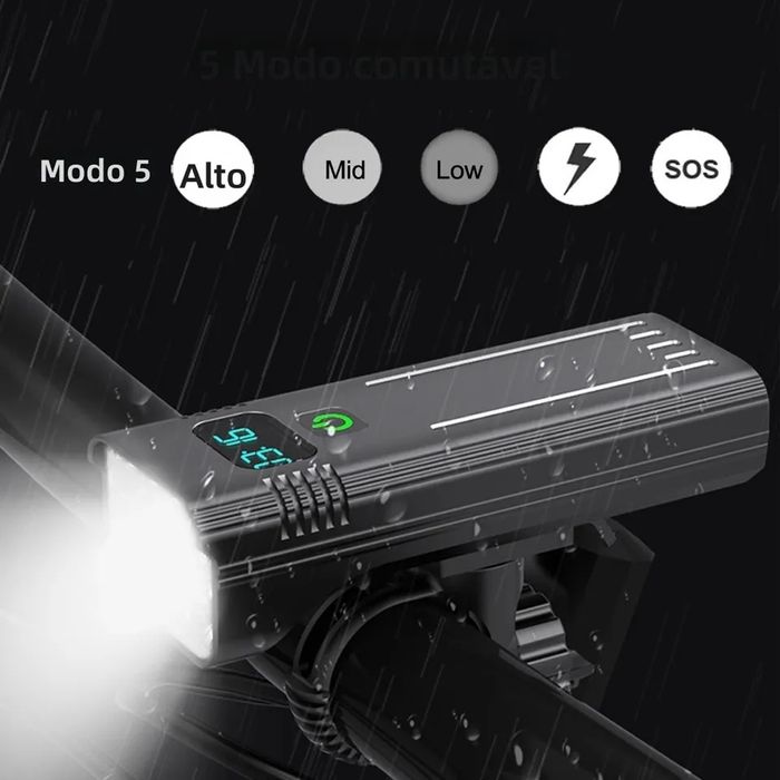 Luz dianteira bicicleta/ Lanterna