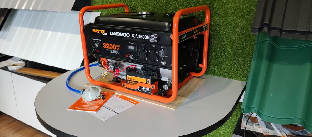 Генератор з електро стартером Daewoo GDA 3500E