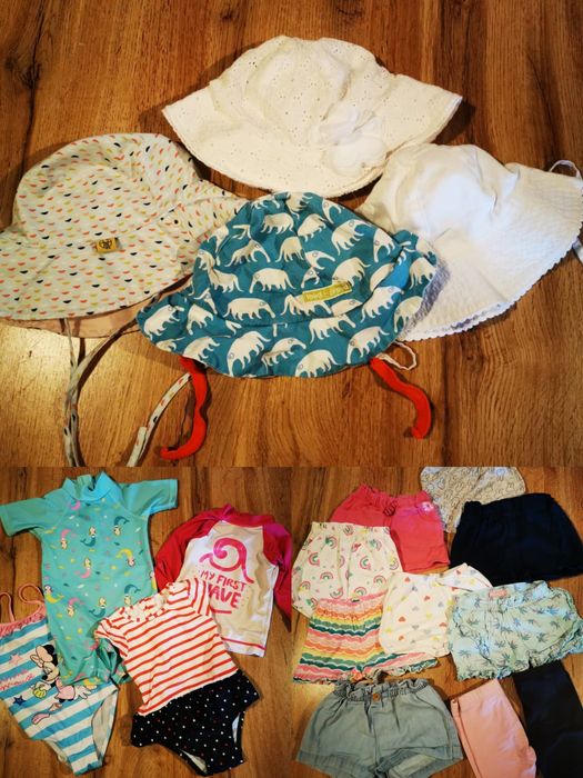 Roupa para menina no tamanho 74.