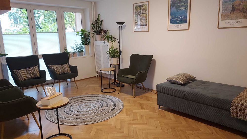 Gabinety dla psychologa/psychoterapeuty, Mokotów przy metrze Wierzbno